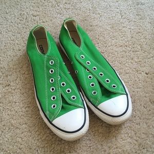 bright green converse